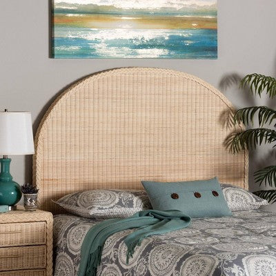bali & pari Lanica Rattan King Size Standalone Headboard