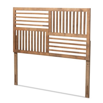 Adler Wood Headboard Walnut - Baxton Studio