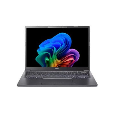Acer Aspire 14 AI A14-52M-72FH 14" Laptop - Intel Core Ultra 7 267V 8-Core - 16GB RAM - 512GB SSD - Windows 11 Home - AI-Ready Portable PC - Silver