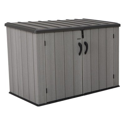Lifetime Horizontal Storage Shed, Gray (60489)