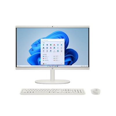 Refurbished: HP 22-DG00 21.45" FHD All-in-One PC, Intel N200 8GB, 128GB, Windows 11 Home - Manufacturer Refurbished