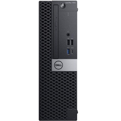 Refurbished Dell 7070-SFF Certified Pre-Owned PC, Core i5-9500 3.0GHz Processor, 16GB Ram, 256GB SSD, DVD, Win11P64, Manufacturer Refurbished