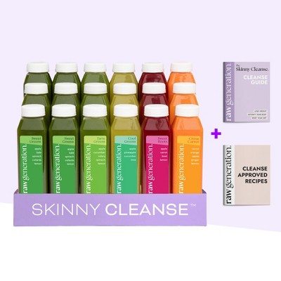 Raw Generation Skinny Cleanse - Weight Management & Detox Juice Cleanse/Healthiest Way to Cleanse Your System/Jumpstart a Healthier Diet