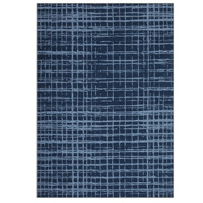 Indoor Modern Washable Geometric Checkered Floor Carpet Soft Non Slip Area Rugs for Home Office