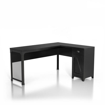 24/7 Shop At Home Nackimen L Shaped Desk