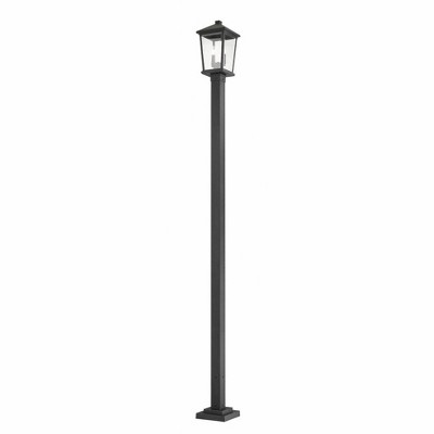 Z-Lite Beacon 2 - Light Post Light in Black