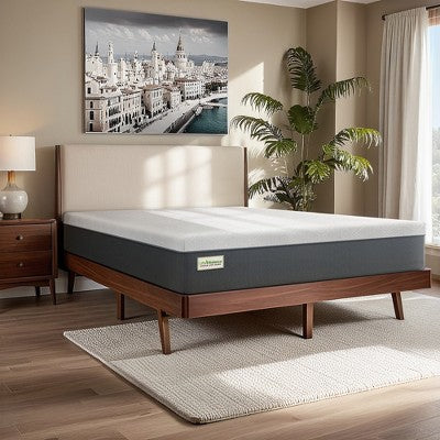 ZACHVO Life Balance 8" Queen Mattress, Cooling Gel Memory Foam, Made in USA, Motion Isolation, Pressure Relief, CertiPUR-US, CY-8-Q