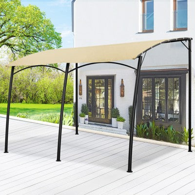 COWLOWN Outdoor Walled Mounted Pergolas on Clearance, Patio Awnings Suitable for Backyard, Porch, Garde