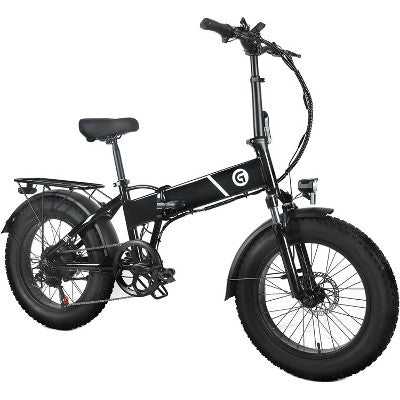 Electric Bike for Adults,20" x 4.0 Fat Tire Folding Ebike,500W 48V Removable Battery and 7-Speed Gears Ideal for Commuting