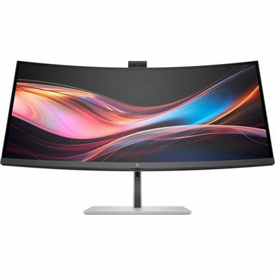 HP 734pm 34" UW-QHD 3440x1440 120Hz 5ms Curved Monitor w/ Webcam 8K157UTABA