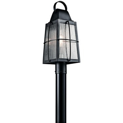 Kichler Lighting Tolerand 1 - Light Post Light in Textured Black