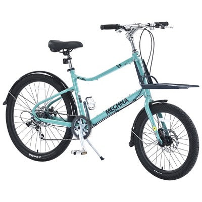Gulches 7 Speed, Aluminum Alloy Frame, Multiple Colors 26 Inch Bike,Cargo Bike for Women and Men