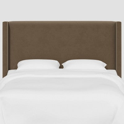 Austin Wingback Upholstered Platform Bed Headboard in Luxe Classic Velvet - Threshold™