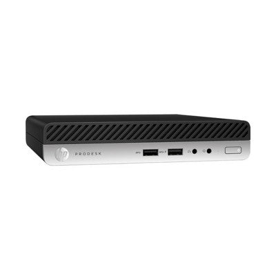 Refurbished HP ProDesk 400 G5, Mini Desktop, Intel Core i5-9500T, 2.2GHz, 16GB RAM, 256GB NVME Drive, Windows 10 Pro- Manufacturer Refurbished