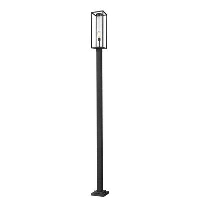 Z-Lite Dunbroch 1 - Light Post Light in Black