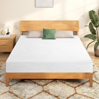 CSBDHOME 12 Inch Memory Foam Mattress, Bed in a Box CertiPUR-US Certified & Fiberglass Free, Cover Washable