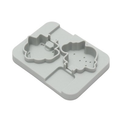 Unique Bargains Ice Pop Mould Double Mini Dinosaur Shape Comes with Plastic Stick Hand Washable 4.72"x3.62"x0.83" 1 Pc