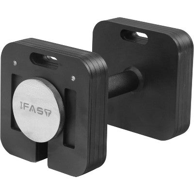 Sapphtopaz 9 in 1 Adjustable Dumbbell Free Weight Set with Connector, Multi-Functional Square Dumbbell, Quick-Lock for Home Gym