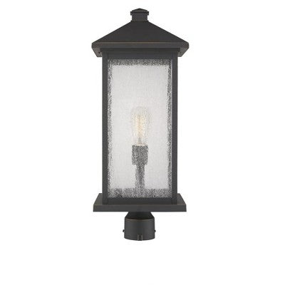 Z-Lite Portland 1 - Light Post Light in Oil Rubbed Bronze