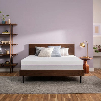 PurplePlus® Mattress 11" Medium Gel Foam Mattress with 2" GelFlex Grid, White