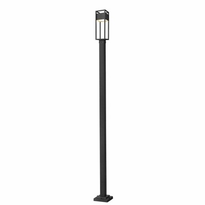 Z-Lite Barwick 1 - Light Post Light in Black