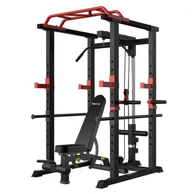 Dexmalle Home Adjustable Pullup Squat Rack