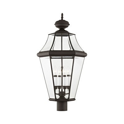 Livex Lighting Georgetown 4 - Light Post Light in Bronze