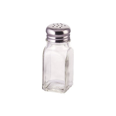 Winco Square Shaker, Mushroom Top, 2 oz