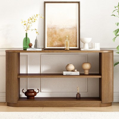 Christopher Knight Home Brad Modern Multi-Functional Entryway Console Table with Open Shelves