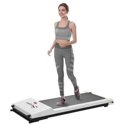 Dexmalle Portable Walking Pad with Foldable Wheels