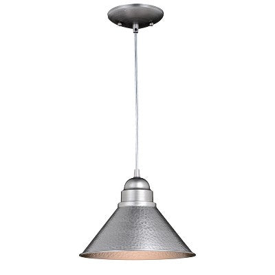 VAXCEL Outland 1 Light Farmhouse Outdoor Barn Dome Pendant Ceiling Light
