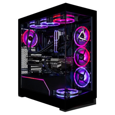 CLX Horus Gaming PC - Intel Core Ultra 9 285K 3.7GHz 24-Core Processor, 96GB DDR5 Memory, GeForce RTX 5080 16GB Graphics, 2TB SSD, 8TB HDD, WiFi, W11H