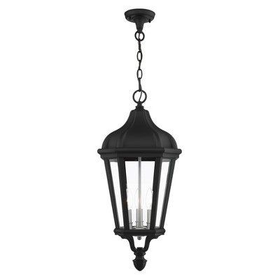 Livex Lighting Morgan 3 - Light Pendant in Textured Black