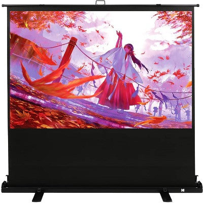Kodak Pull Up Indoor/Outdoor Portable Projector Screen W/ Stand