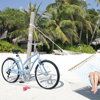 26-Inch Beach Cruiser Bike with 7 Speeds – Multiple Colors for Coastal Adventures