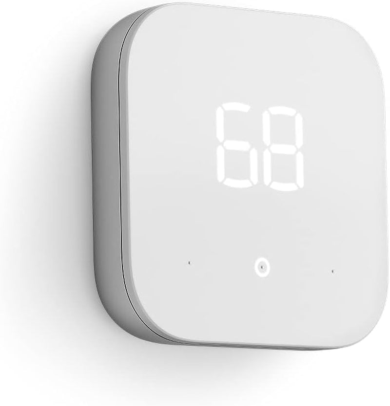 Like-New  Smart Thermostat – ENERGY STAR Certified, DIY Install, Works with Alexa – C-Wire Required