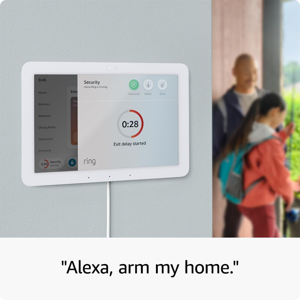 Echo Hub, 8” Smart Home Control Panel with Alexa+ Early Access, Compatible with Thousands of Devices
