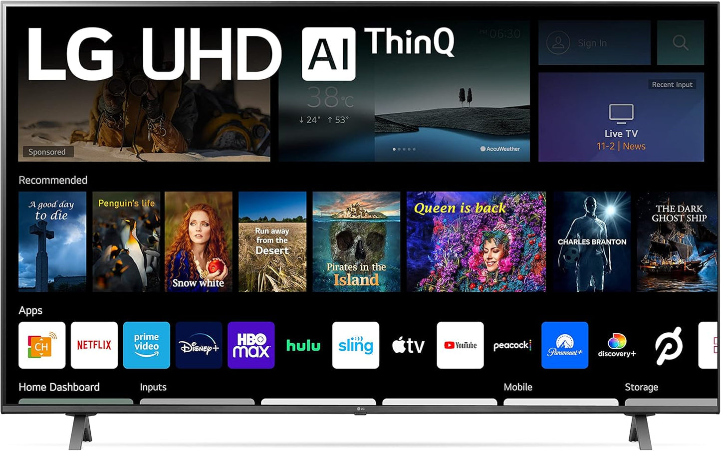55-Inch Class UQ9000 Series Alexa Built-In 4K Smart TV (3840 X 2160), 60Hz Refresh Rate, Ai-Powered 4K, Cloud Gaming (55UQ9000PUD, 2022)