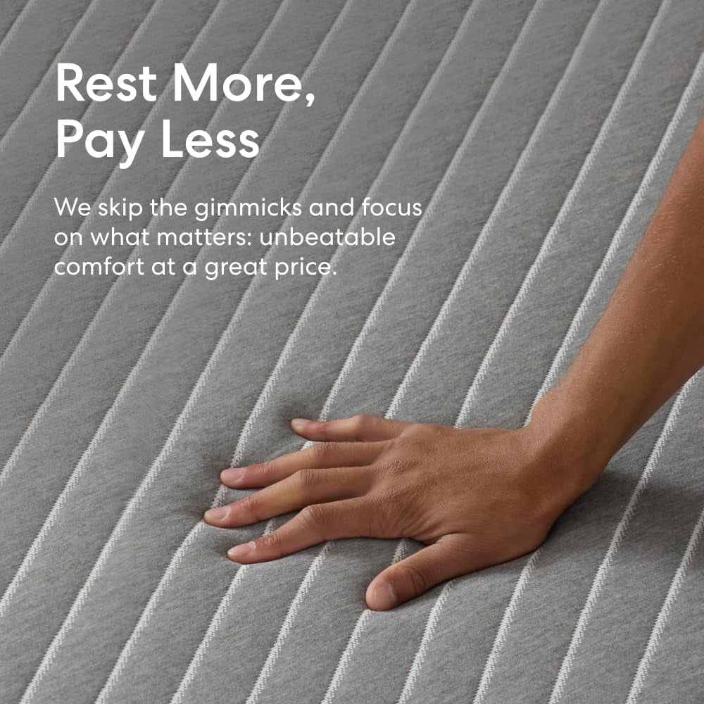 14" Queen Memory Foam Mattress & 2 Bonus Pillows - Medium Firm - 180 Night Trial - Premium Pressure-Relieving Layers - 10 Year Warranty - Mattress in a Box - Certipur-Us Certified