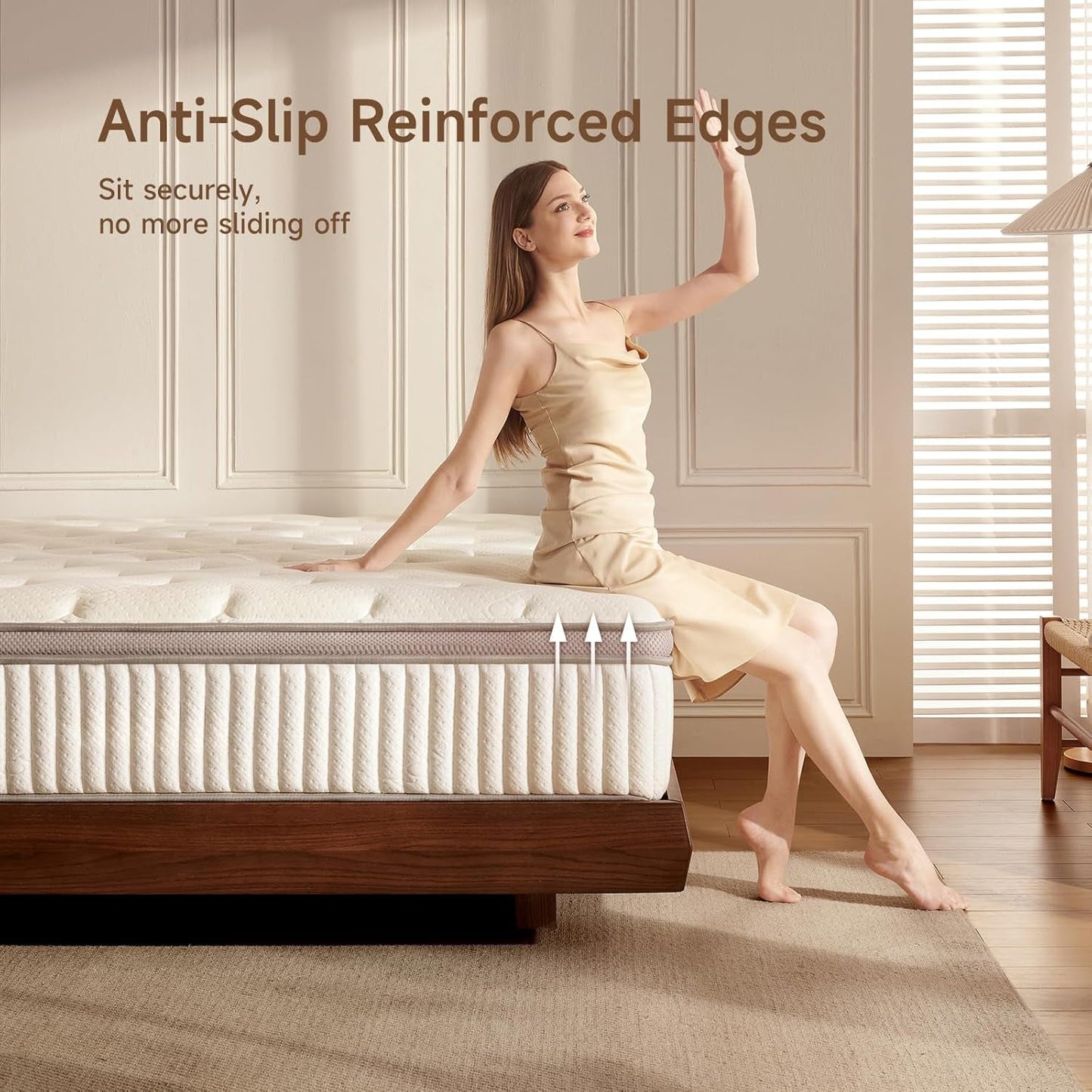 Queen Mattress, 12 Inch Queen Size Cool Memory Foam Mattresses for Pressure Relief, Designed for Queen Bed,Medium Firm Hybrid Mattress in a Box, Certipur-Us Certified