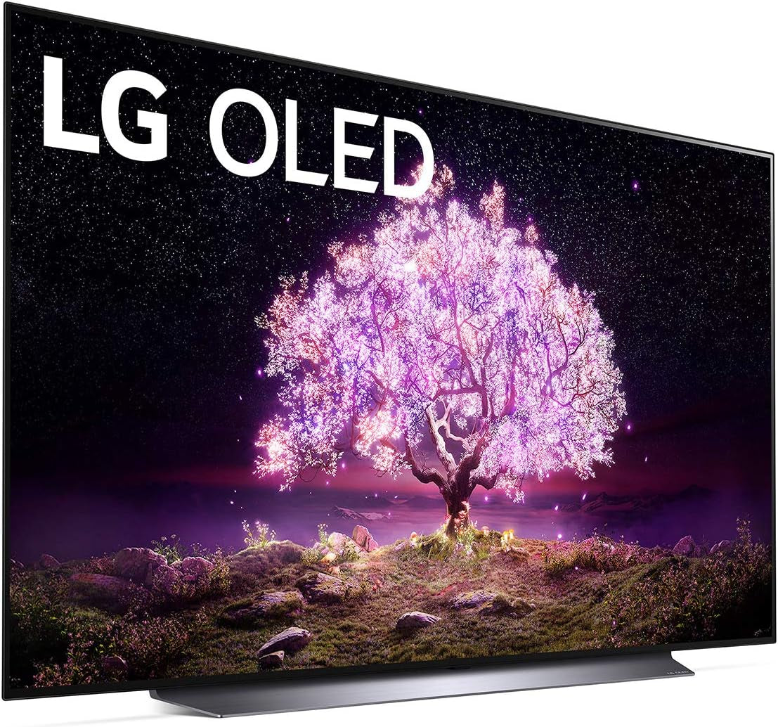 OLED C1 Series 55” Alexa Built-In 4K Smart TV (3840 X 2160), 120Hz Refresh Rate, Ai-Powered 4K, Dolby Cinema, Wisa Ready, Gaming Mode (OLED55C1PUB, 2021)