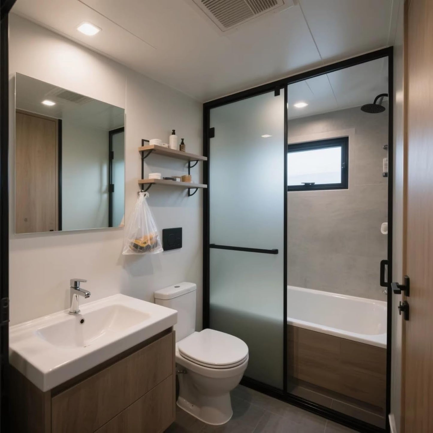 Tiny Home for Sale，20Ft 40FT Prefabricated House for Living Expandable Container House for 2 3 Bedrooms and 1 Fully Equipped Kitchen & Bathroom Modular Portable Design for Off-Grid Living