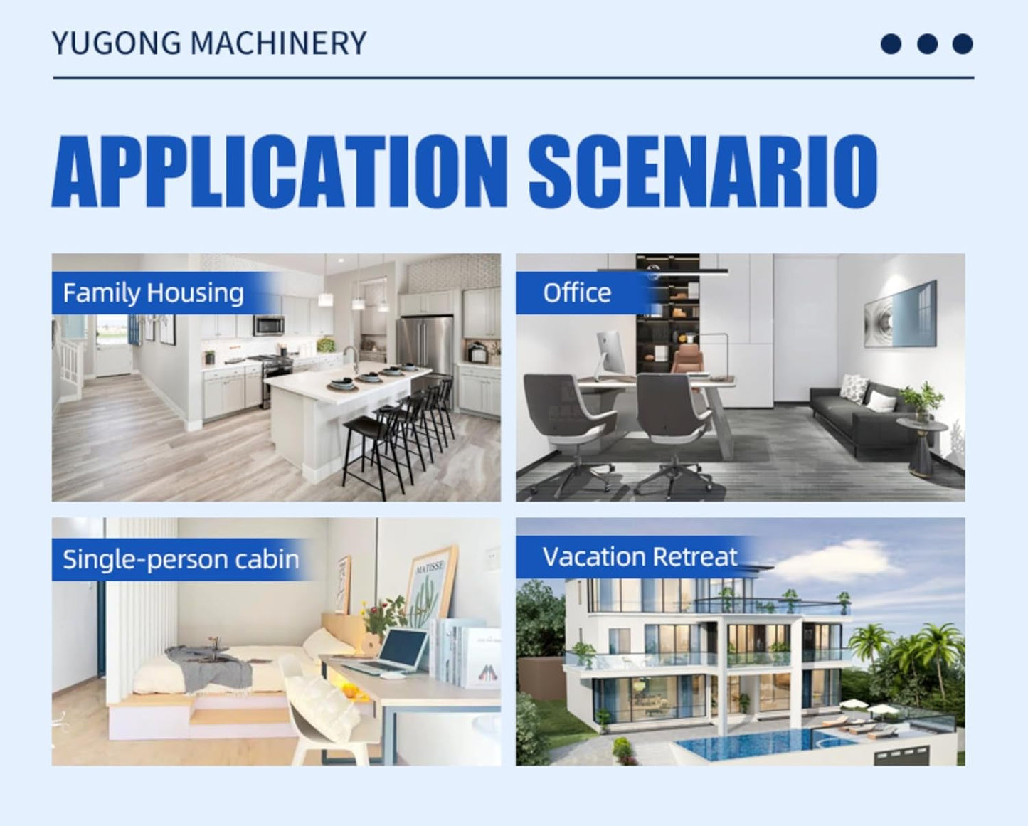 Portable Foldable Solar-Powered Off-Grid Modular Tiny Home | Prefab Mobile Container Cabin | Modern Villa with Bedroom Bathroom and Kitchen for Remote Living & Rental