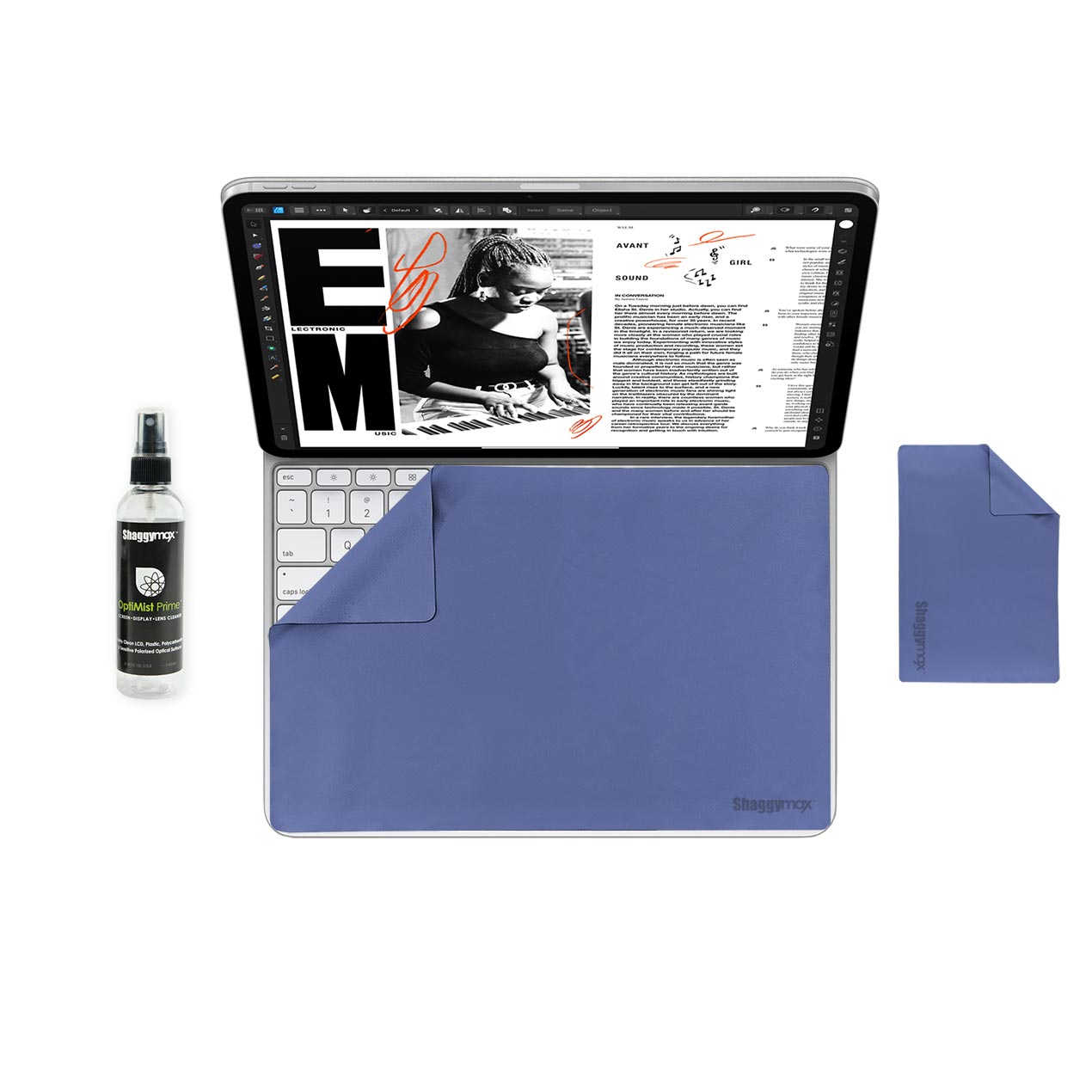 iPad Pro 11" M5 Microfiber UnderWare Pac Cleaning Kit