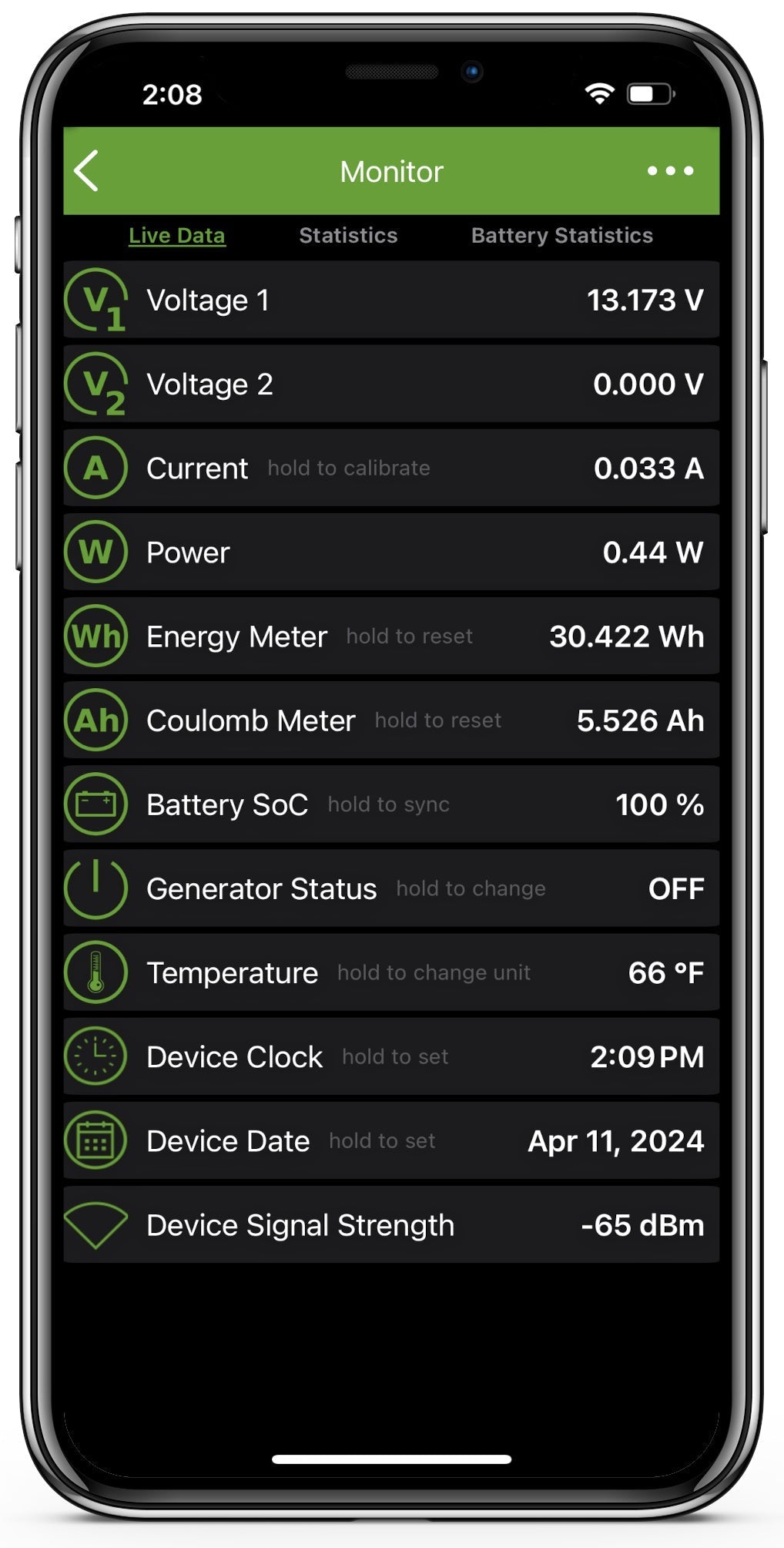 PowerMon-W - WiFi / IoT Advanced Battery Monitor / DC Power Meter with data logging