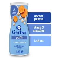 Gerber Puffs Sweet Potato Puffed Grain Snack️