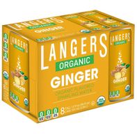 Langers Organic Sparkling Water, Ginger️
