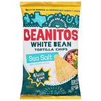 Beanitos Tortilla Chips, Sea Salt, White Bean️
