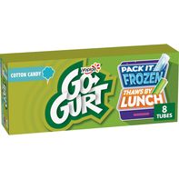 Go-Gurt Gluten Free Cotton Candy Kids Fat Free Yog...
️