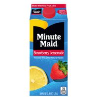 Minute Maid Strawberry Lemonade, Fruit Drink️